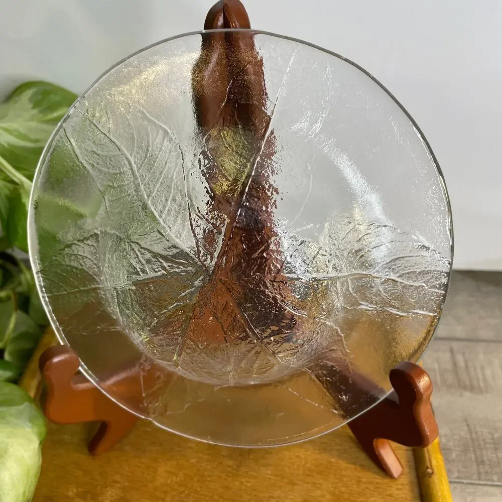 Lot of 6 KOSTA BODA Party Leaf Side Salad Grapefruit Bowl 6 1/2 inch